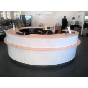 VW Custom Reception Desk