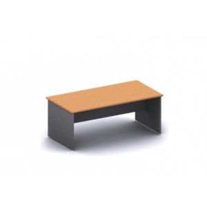 Budget Panel End Desk Beech