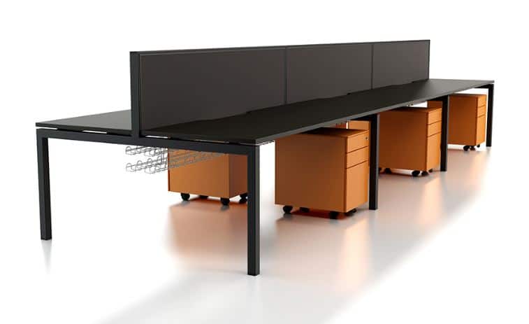 Zen Metal Desk